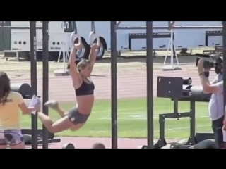 crossfit beautiful female fitness motivation