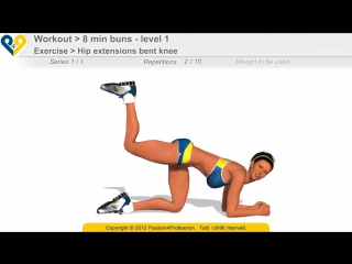 8 min buns - butt workout